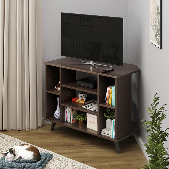 Corner tv unit